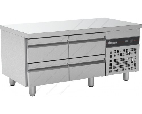 Refrigerated Counter-Cooler 134.2 x 70 cm 4 Drawers PWDP33 INOMAK Greece