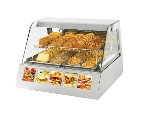 Tabletop Heated Display 80x73 cm VVC800 ROLLER GRILL France