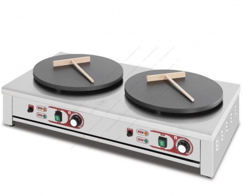 Commercial Double Electric Crepe Maker Ø 40 cm EC2