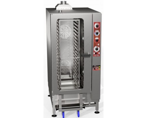 Φούρνος Αερίου Ατμού Αέρα (Combi Steamer) 20GN 1/1 FDA-20 ANINOX Ελλάδος