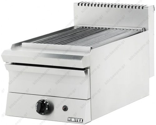 Commercial Gas Single Grill 40 x 70 cm 5001 VIMITEX Greece