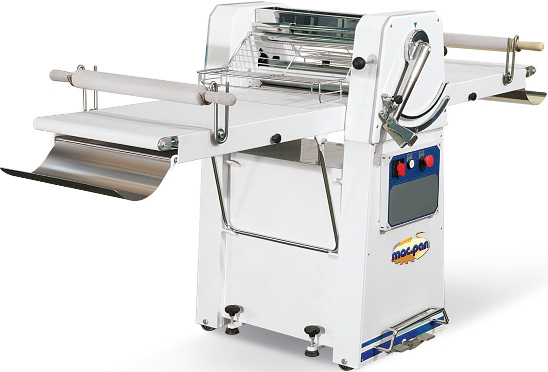 Automatic bread slicer with motorized belts - MAC PAN