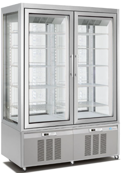 Cooler Display Refrigerator For Pastry & Snack 7703vnp Classica Longoni 